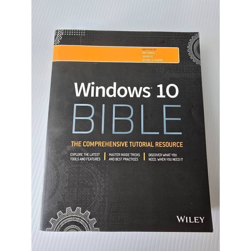 Windows 10 Bible Comprehensive Tutorial Resource - Picture 2 of 5